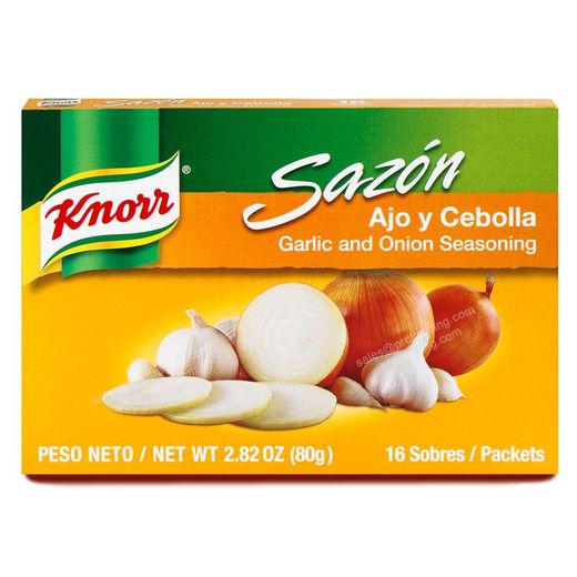 KNORR SAZON AJO/CEBOLLA 18/16