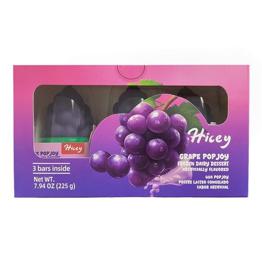 Hicey Grape Popjoy Frozen Dairy Dessert