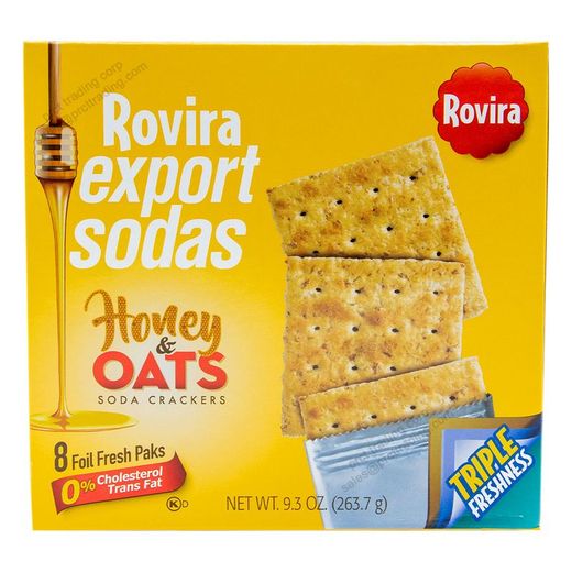 Rovira Export Sodas HONEY & OATS