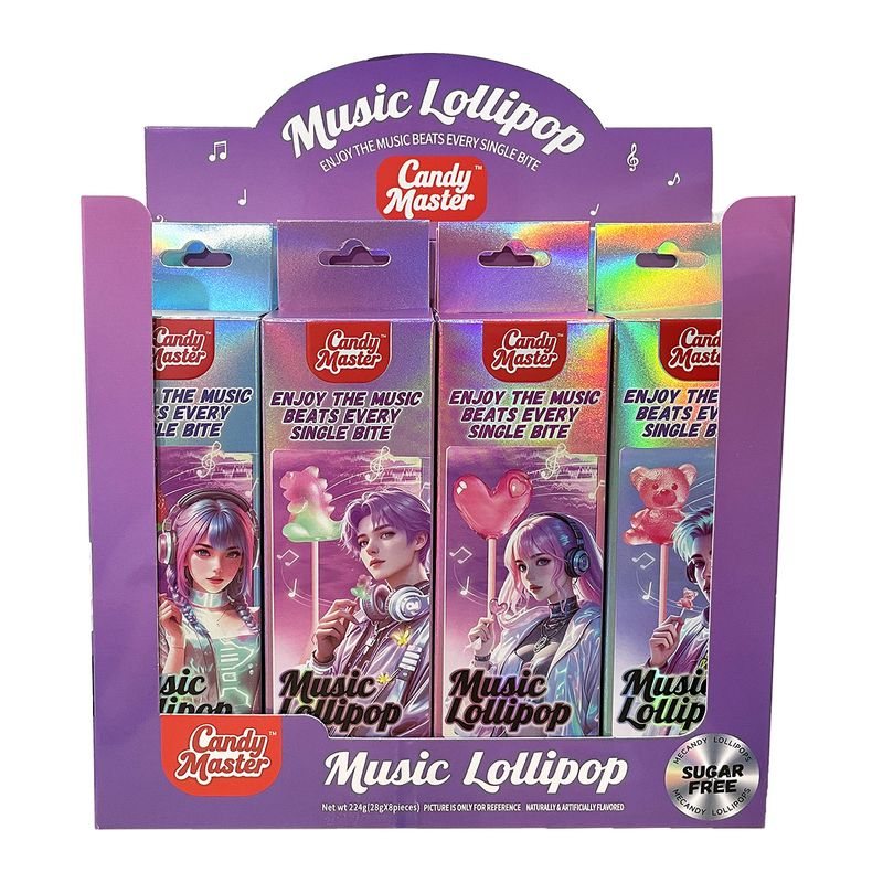 Music Lollipop 4D Shape-Mixed