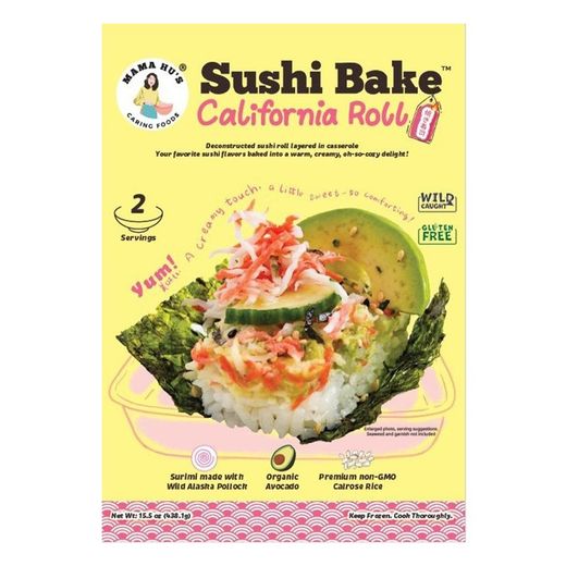 Mama Hu's California Roll Sushi Bake - Frozen Meals