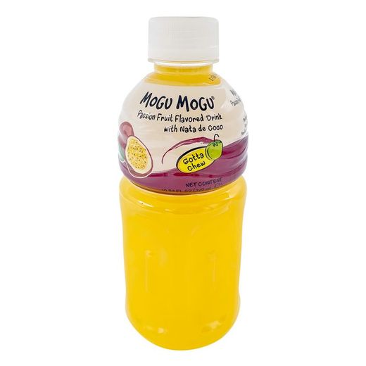 MoGu Mogu Passion Fruit Flavored with Nata de Coco 24 X