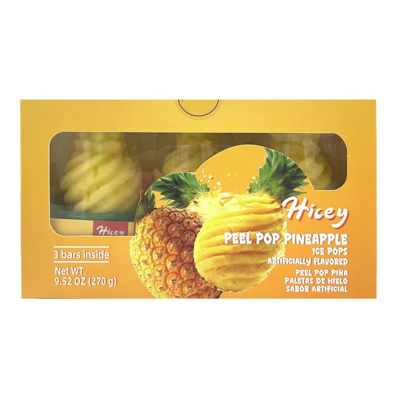 Hicey Peel Pop Pineapple Ice Pop