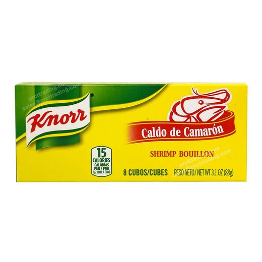 Knorr Boullion Cubito Camaron 1 Box X 24 Units X 8 Cubes - PR
