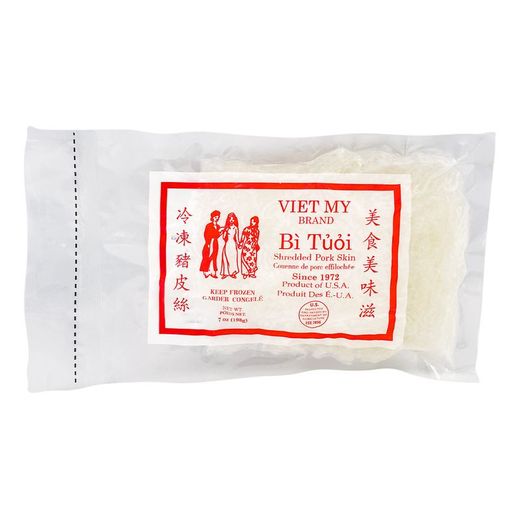 Viet My Brand, Frozen Shredded Pork Skin / Bi Tuoi