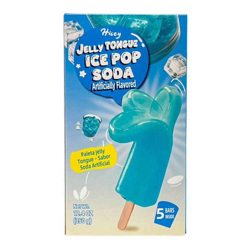 Hicey Jelly Tongue Ice Pops - Soda