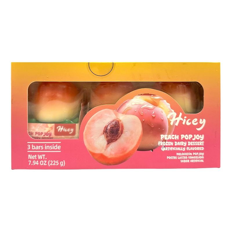 Hicey Peach Popjoy Frozen Dairy Dessert