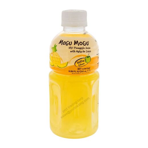 MoGu Mogu Pineapple Juice with Nata de Coco 24 X
