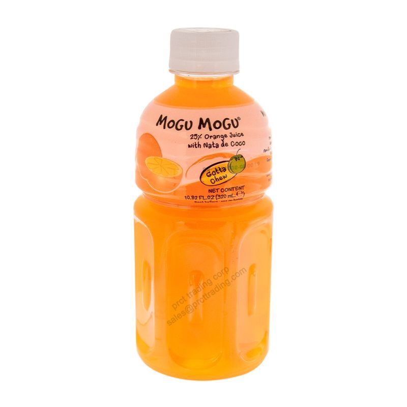 MoGu Mogu Orange Juice with Nata de Coco 24 X