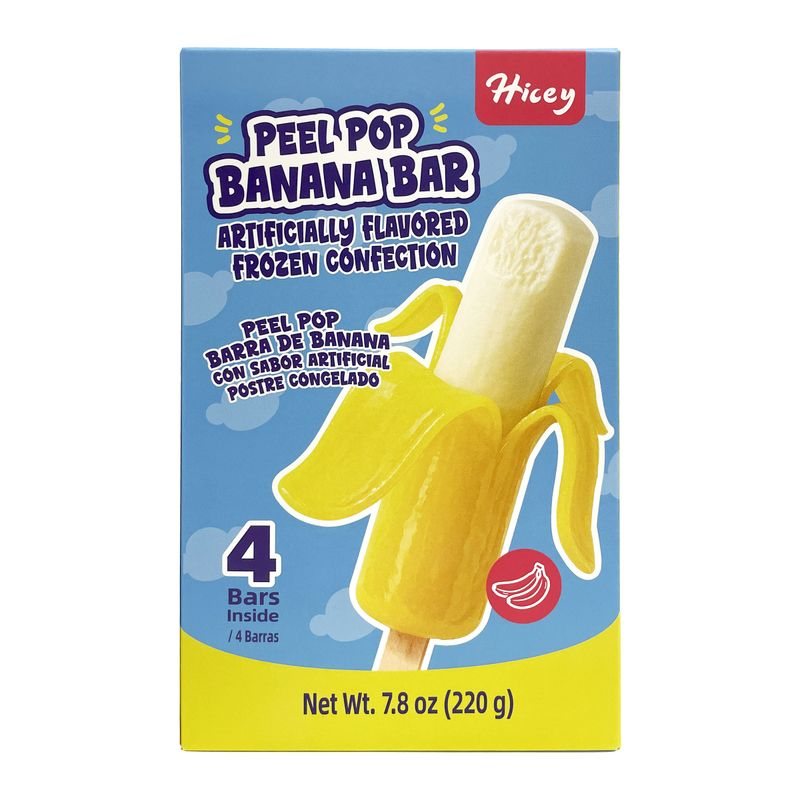 Hicey Peel Pop Banana Bar