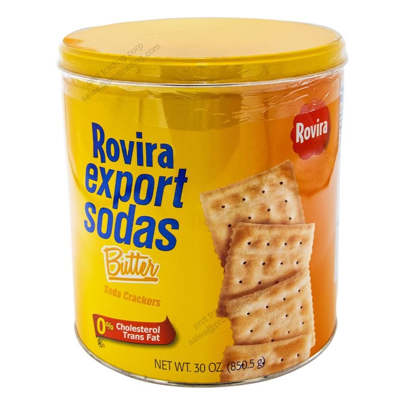 Rovira Export Soda Butter Tin Can