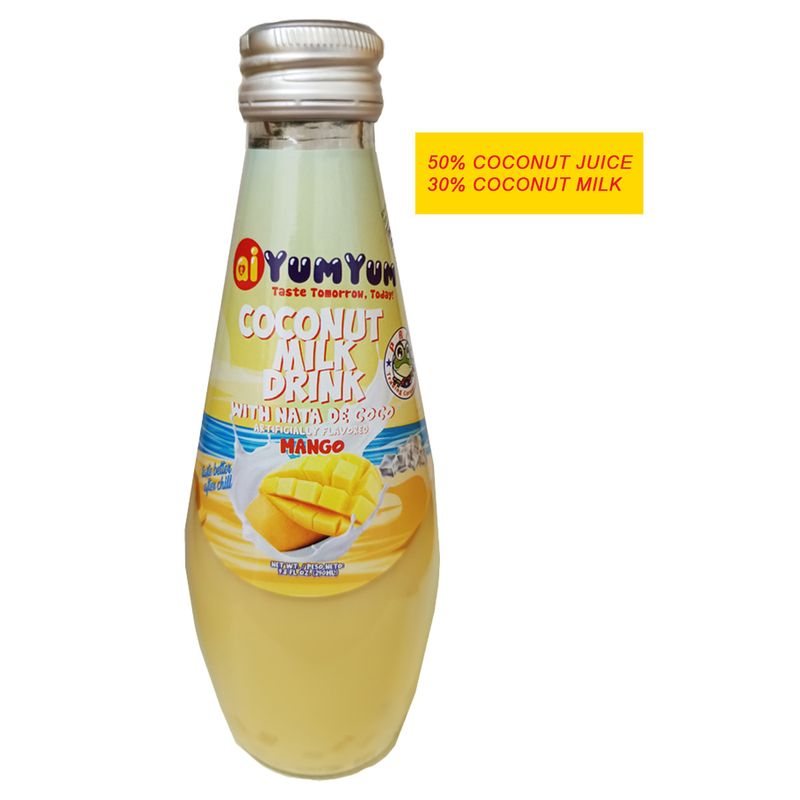 aiYumYum Coconut Milk with Nata De Coco - Mango